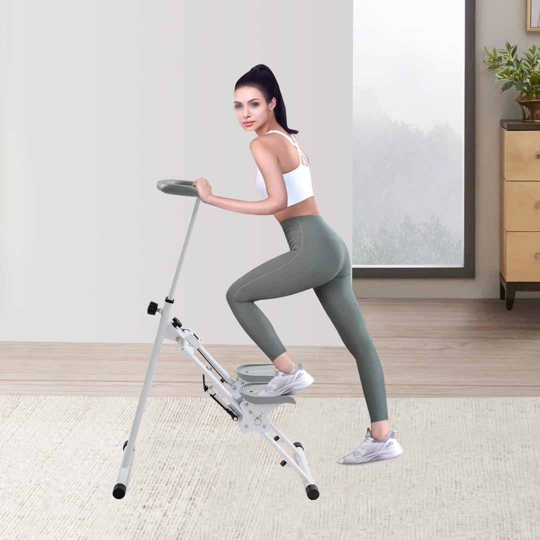 Weiss Stair Stepper, Faltbarer Vertikaler Treppensteiger für Ganzkörpertraining Stair Stepper, für H