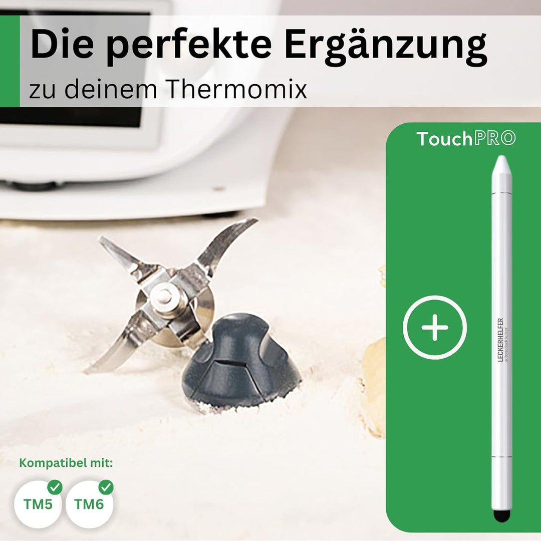 Leckerhelfer® TouchPRO + TeigPRO – passend für den Thermomix (TouchPRO + TeigPRO), Touchpro + Teigpr