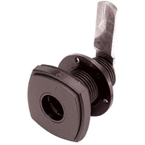 Safe-Tec Klappenschloss quadratisch schwarz SB