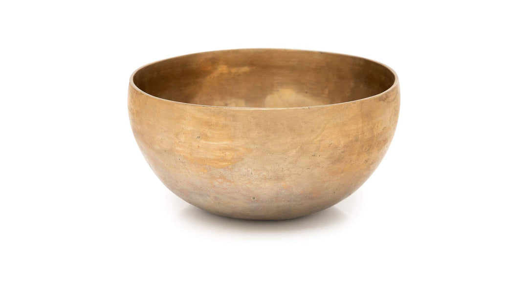 XDrum Omshanti Klangschale 13 cm - Gewicht: 500g - handgemacht in Indien - ideal für Meditations- un