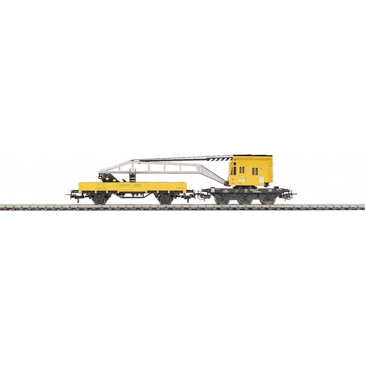 Märklin Start up 4671 - manueller Kranwagen, gelb