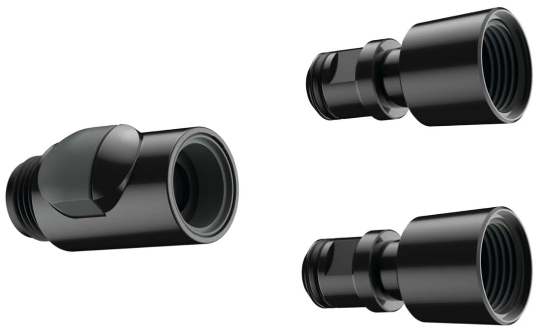 hansgrohe universal Schnellkupplung, komfortabler Wechsel von zwei Handbrausen, passend u.a. für Joc