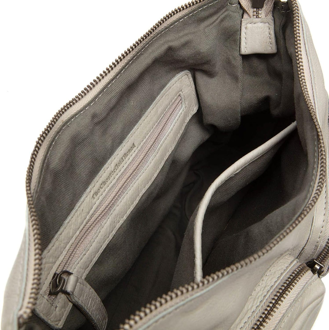 The Chesterfield Brand Washed Nitra Schultertasche Leder 29 cm