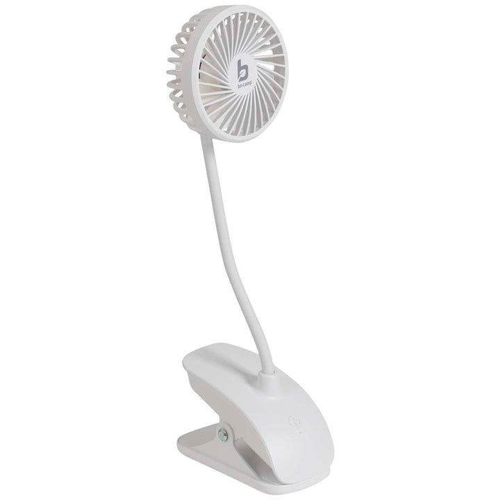 Bo-Camp - Tischventilator mit Klemme - Flex - ABS - Weiss