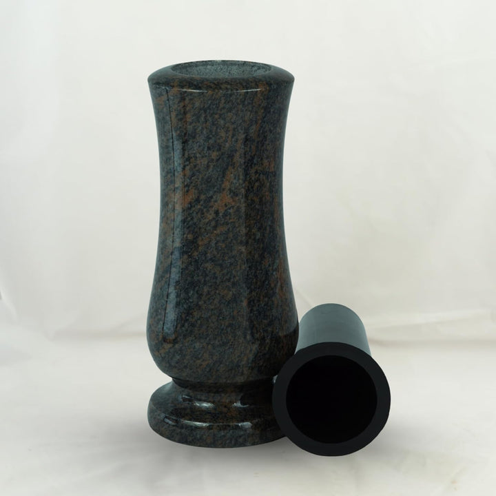 designgrab Taille-medium Grabvase aus Granit Gneis Halmstad
