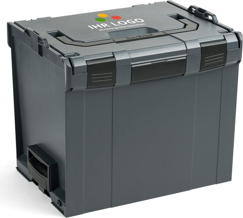 L-BOXX Sortimo L-Boxx Werkzeugkoffer Set | Grösse 102-374 in Anthrazit | leere Werkzeugkästen aus Ku