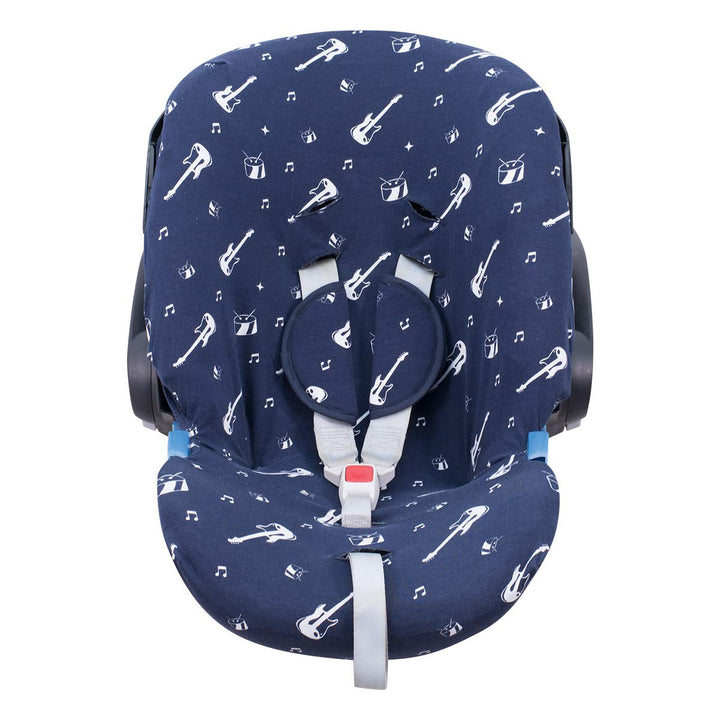 JYOKO Kids Bezug für Autositz kompatibel mit Cybex Aton Cloud- Q-M-2-4-5, aus Baumwolle (Aton 2, Roc