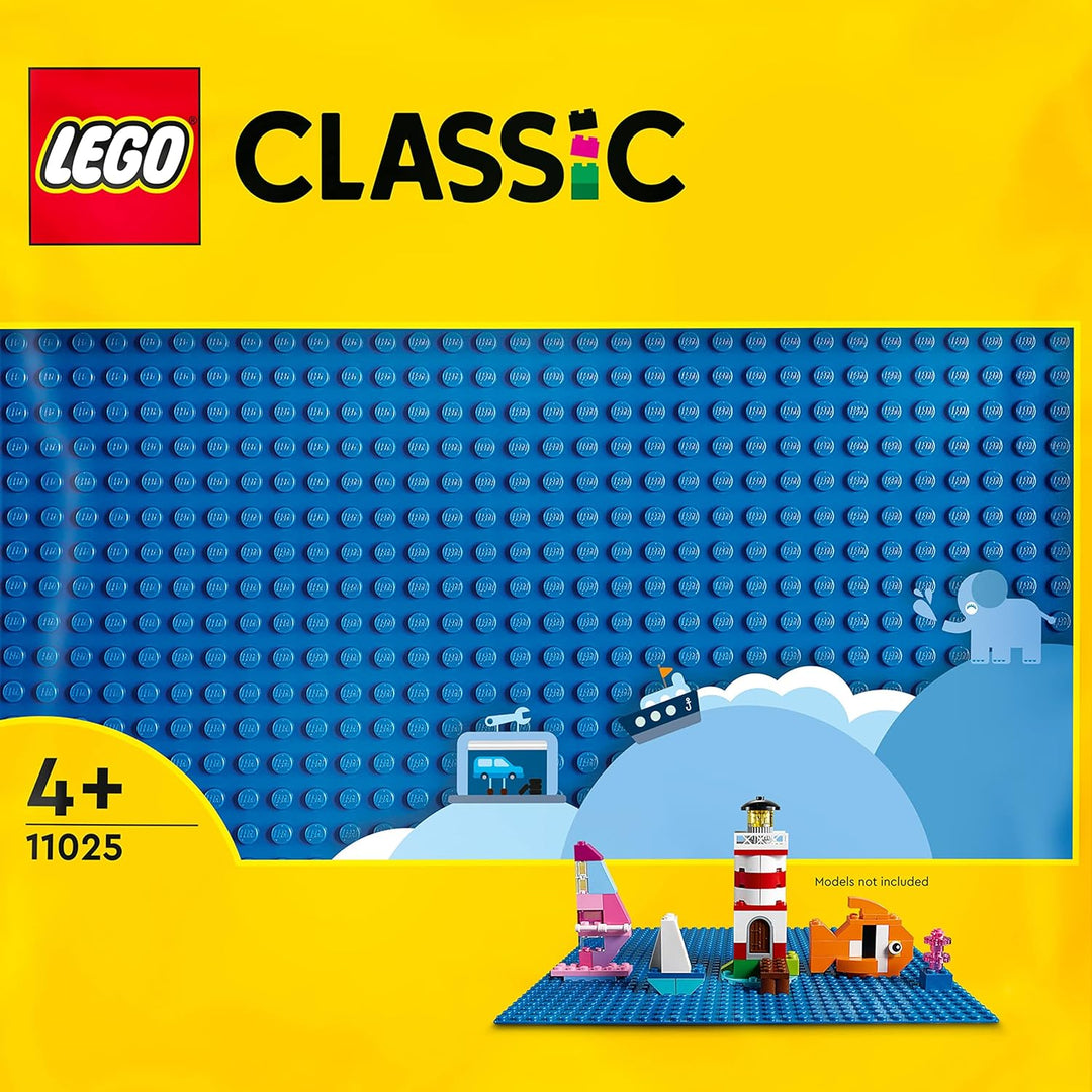 LEGO 31109 Creator 3-in-1 Piratenschiff Set & 11025 Classic Blaue Bauplatte, quadratische Grundplatt