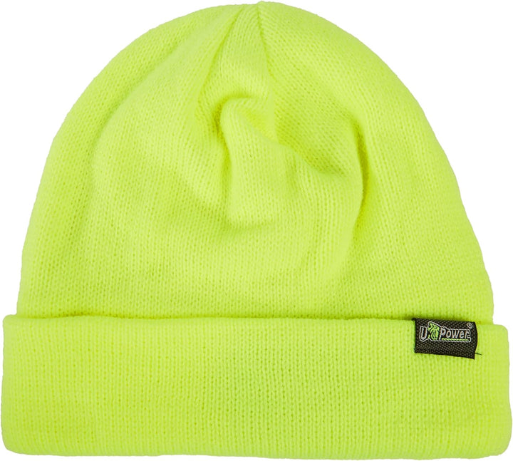 U-POWER AC127YF-ALL - Gorro de invierno gama PLUS modelo ONE Yellow Fluo Talla ALL