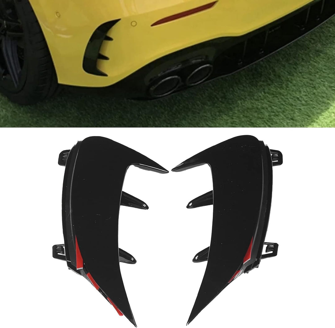 Deror Hecksto?stange Kotfl¨¹gel,2PCS Auto Hecksto?stange Kotfl¨¹gel Ersatz f¨¹r Mercedes-Benz A-Klas