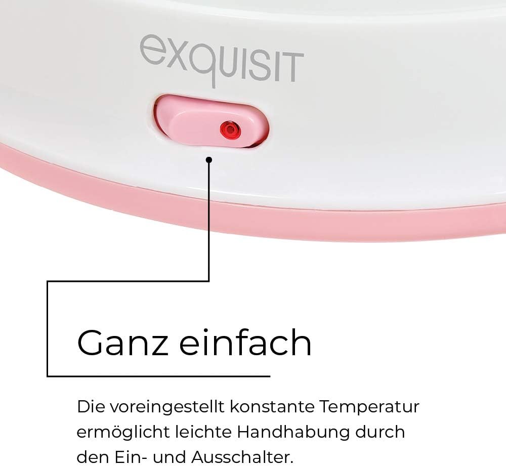 Exquisit Maker YM 3101 WEP | Joghurt selber Machen | Joghurtbereiter | 7 Portionsgläser á 200 ml | S
