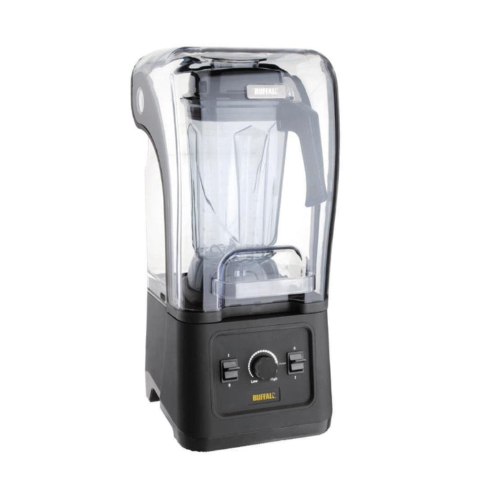 Buffalo 1,68 kW Leistungsstarker professioneller Stabmixer mit Schallschutzgehäuse 2,5 Liter, BPA-fr