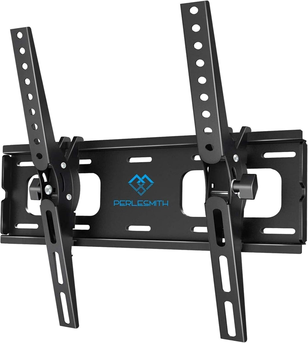 TV Wandhalterung Neigbare Halterung für 26-65 Zoll Flach&Curved Fernseher oder Monitor bis zu 60kg,