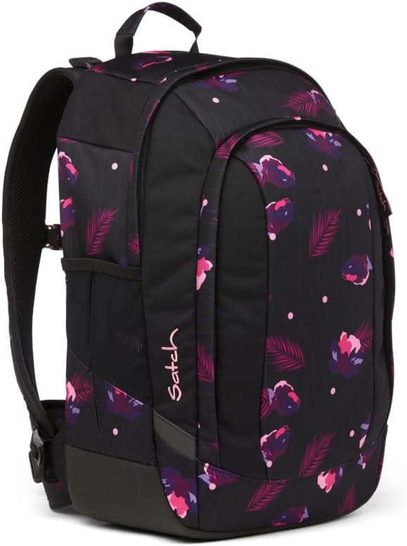 satch air Schulrucksack ab 5. Klasse gepolstert 26L Stauraum standfest Laptopfach Mystic Nights - Li