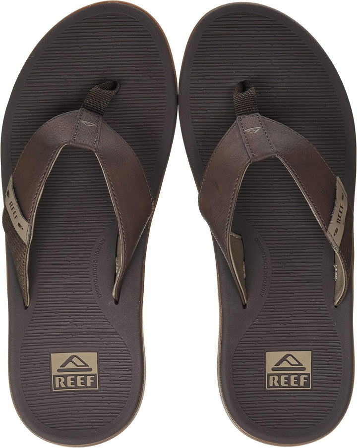Reef Herren Santa Ana Sandale 44 EU Braun, 44 EU Braun