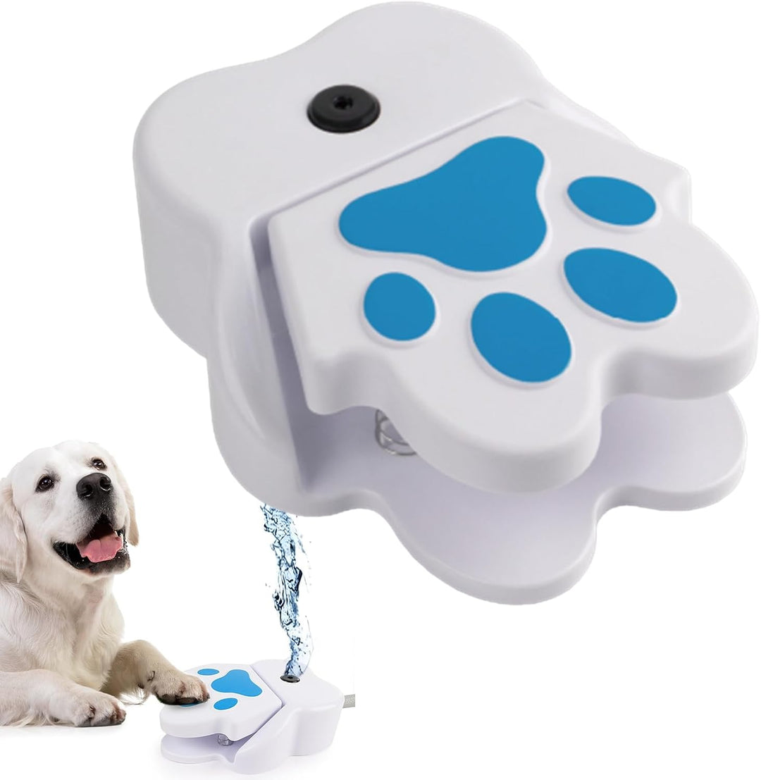 Hundetrinkbrunnen | Wassernapf Mit Fontäne Für Welpen - Fussbetätigter Gartentränke