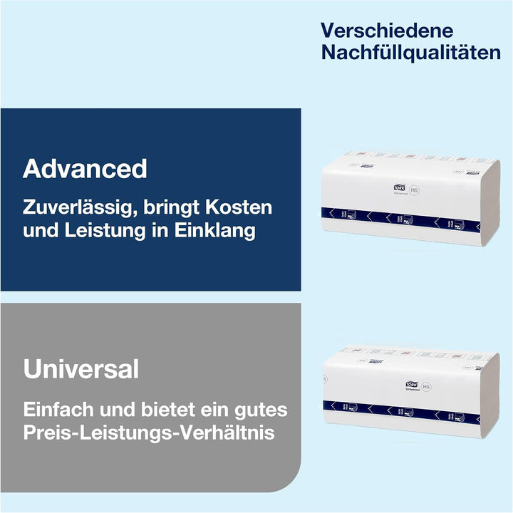Tork PeakServe Spender für Endlos Papierhandtücher Schwarz H5 Hohe Kapazität Elevation 552508