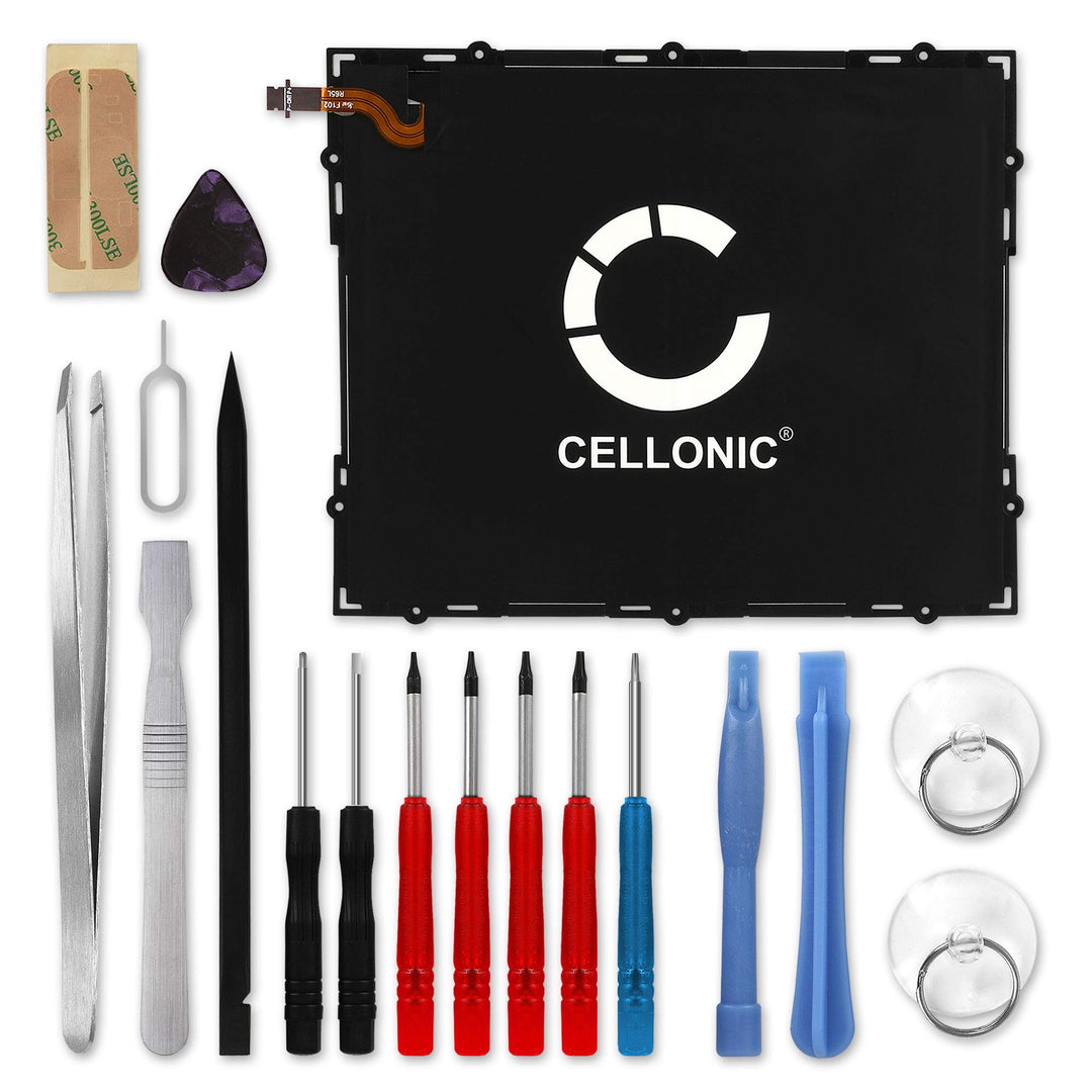 CELLONIC® Ersatz Akku EB-BT585ABA für Samsung Galaxy Tab A 10.1 (SM-T580 / SM-T585) 7300mAh + Werkze