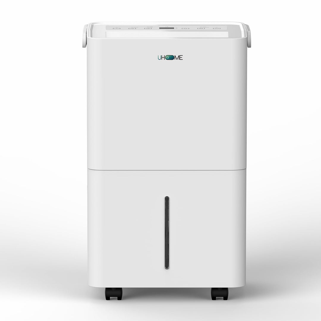 Uhome Luftentfeuchter elektrisch 12L in 24h, Raumentfeuchter für 54m³/18m², entfeuchter mit Autoabsc