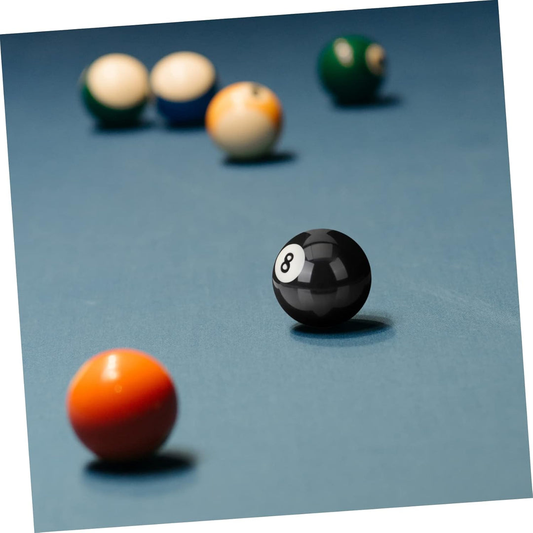 Toddmomy 4 Stück Billard Schwarz Acht-Kugel-Stossstange Billardtisch Billardtisch-Zubehör Snooker-Ku