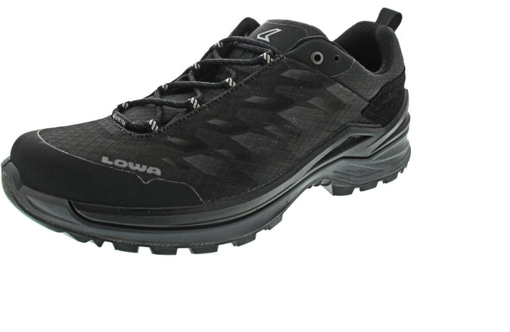 LOWA Ferrox Pro GTX LO Herren Trekkingschuhe 310696 44.5 EU Schwarz Anthrazit, 44.5 EU Schwarz Anthr