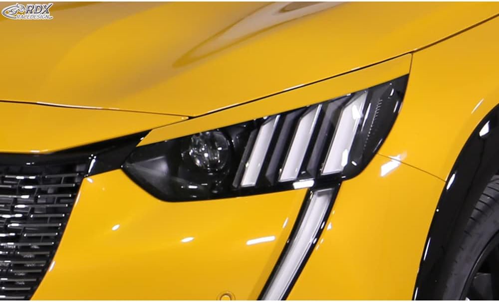 Scheinwerferblenden kompatibel mit Peugeot 208 II & 2008 II 2019- (ABS)
