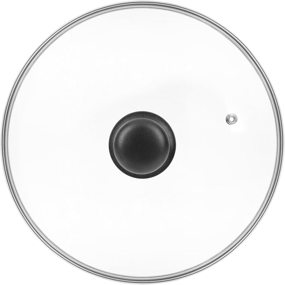 Sitram 714946 Kochgeschirr, Aluminium, Schwarz, 2 Griffe, 28 cm, 2 Pfannen Ø 24,28 cm, 3 Töpfe Ø 16,