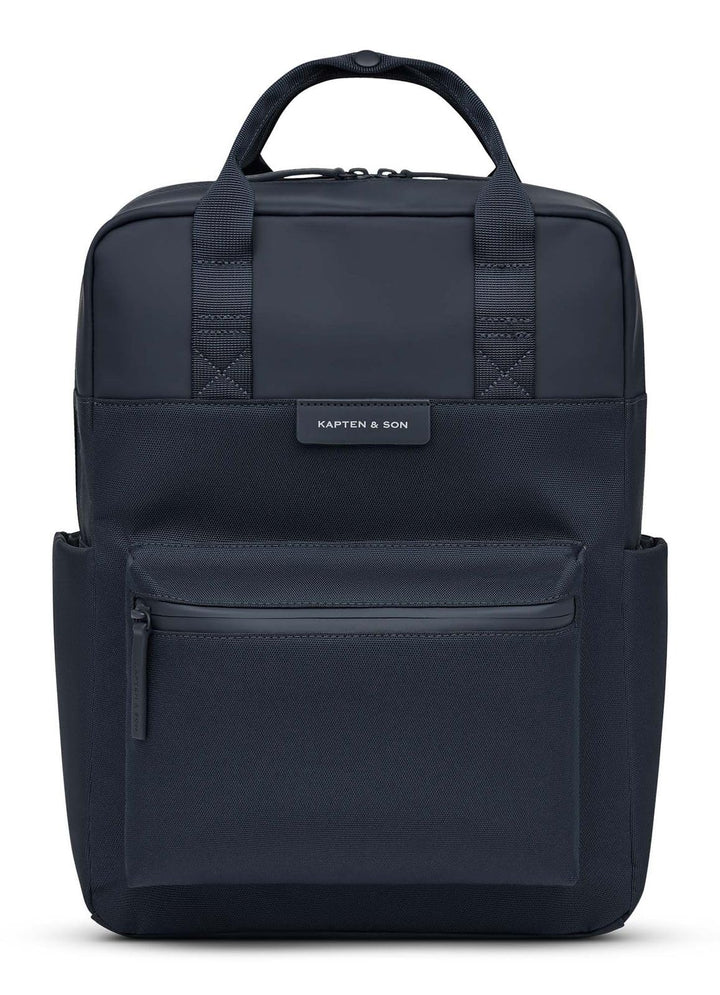Kapten & Son Rucksack Freizeitrucksack mit Laptopfach Bergen Pro Backpack 15L Navy Blue dunkelblau