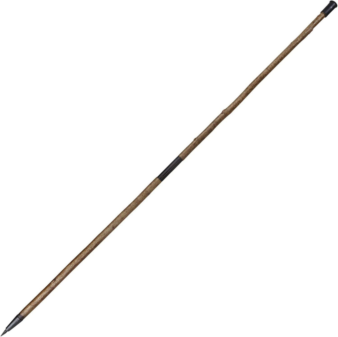 Alpenstange Hasel zweiteilig mit handgeschmiedeter massiver Spitze 175 cm, 175 cm