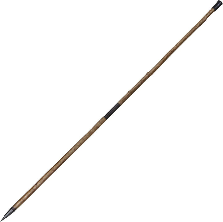 Alpenstange Hasel zweiteilig mit handgeschmiedeter massiver Spitze 175 cm, 175 cm