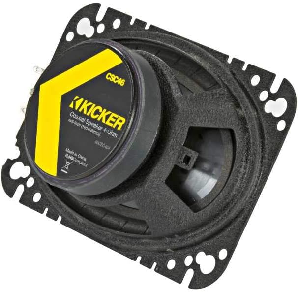 KICKER CSC464-46 | 4x6 Zoll (10x16cm) Oval Koax Lautsprecher