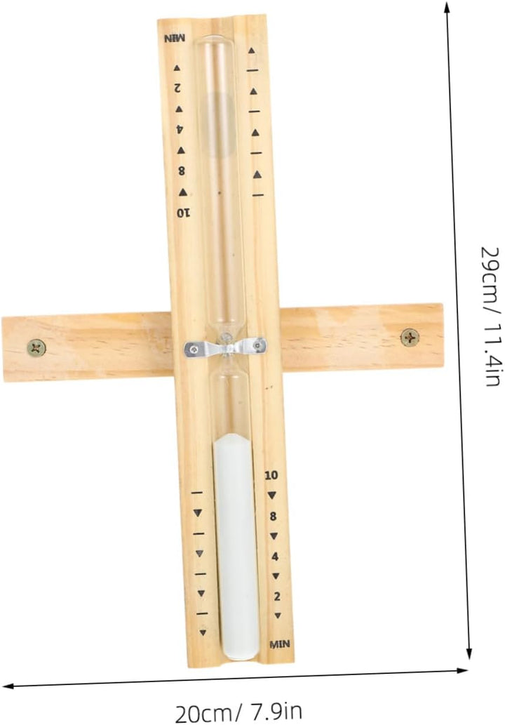 Garneck Sauna Sanduhr Sanduhr Holz Sauna Timer 10-Minuten Timer Für Saunaraum Und Haushalt