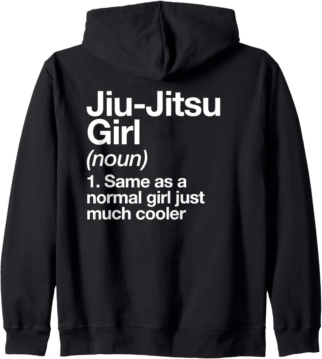 Jiu-Jitsu Mädchen Definition Funny Sports Kampfsport Kapuzenjacke
