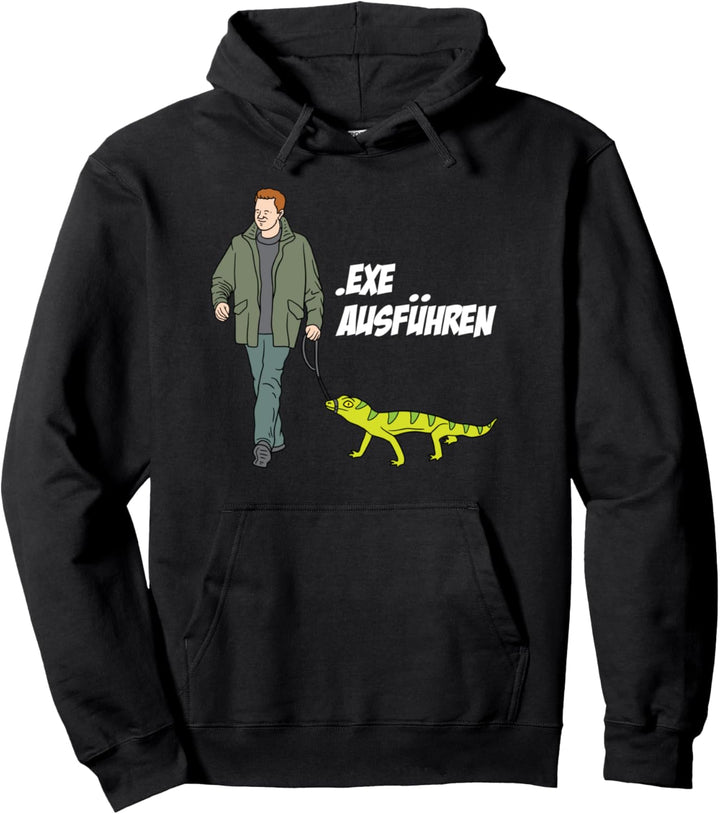 EXE Ausführen Admin Programmierer Informatiker Geschenk Pullover Hoodie