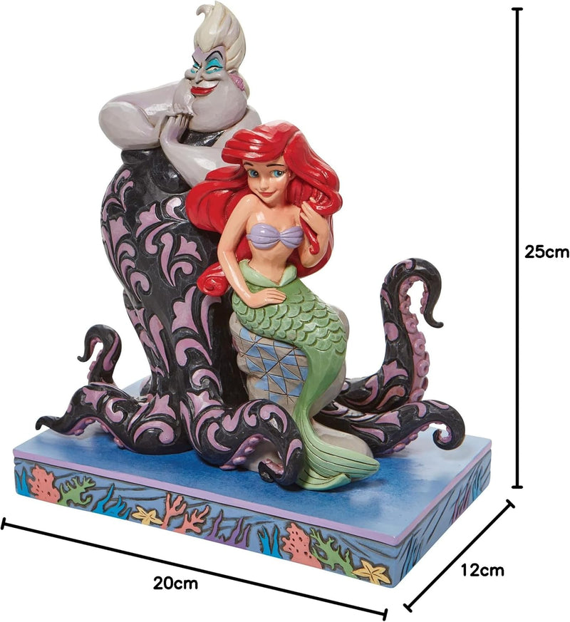 Enesco Disney Traditions Arielle und Ursula, Figur, 24 cm, Mehrfarbig, 6010094