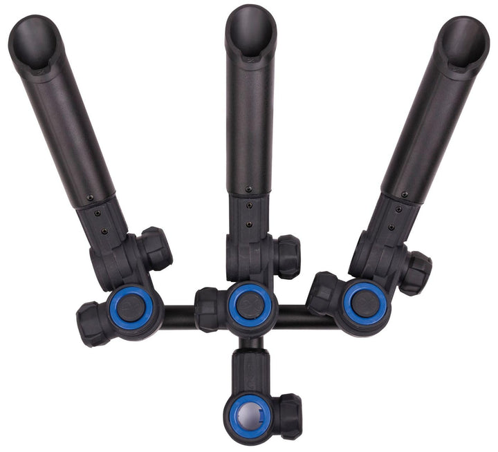 Fox Matrix 3D-R Multi Angle Rod Holder - Rutenhalter für 3 Angelruten, Rutenständer zum Feederangeln