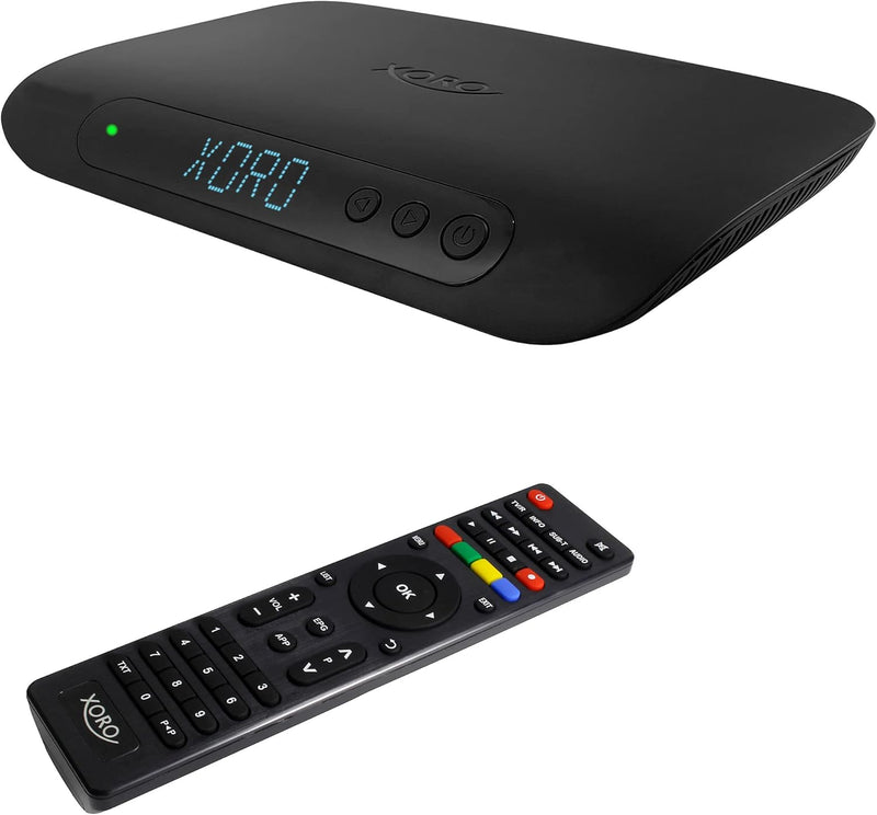 XORO HRS 8920 IP - Digitaler DVB-S2 Satelliten-Receiver, LAN Anschluss, WLAN integriert, AV Out, S/P