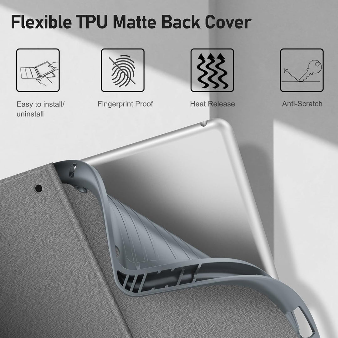 FINTIE Hülle mit Tastatur für iPad 9. / 8. / 7. Generation (10.2 Zoll, 2021/2020/2019), Beleuchtete