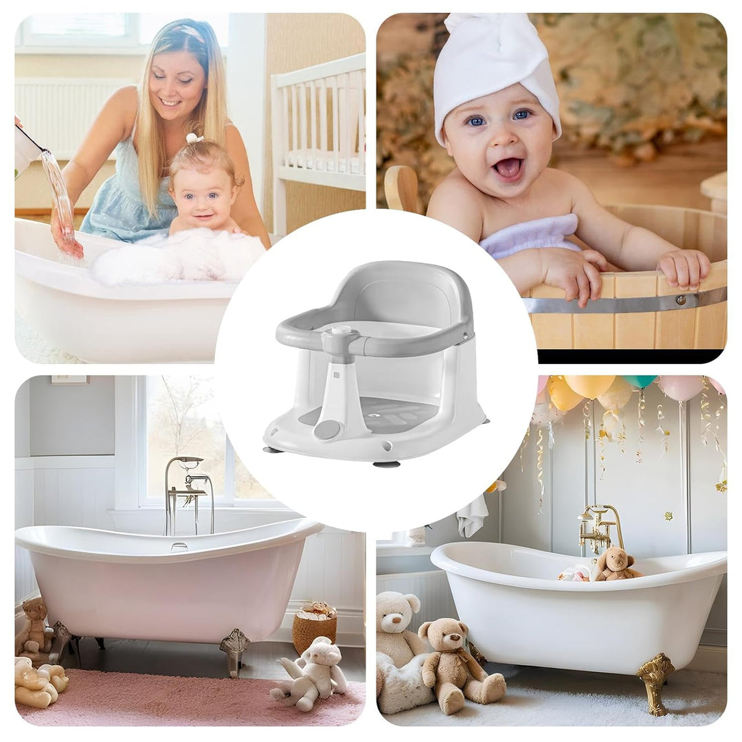 __PLACEHOLDER_BRAND_0__ Badesitz für Kleinkinder, tragbare Badehilfe für – Badewannenhalterung mit s