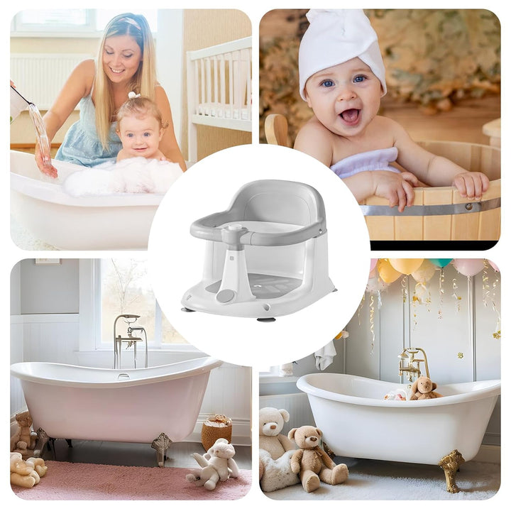 __PLACEHOLDER_BRAND_0__ Badesitz für Kleinkinder, tragbare Badehilfe für – Badewannenhalterung mit s