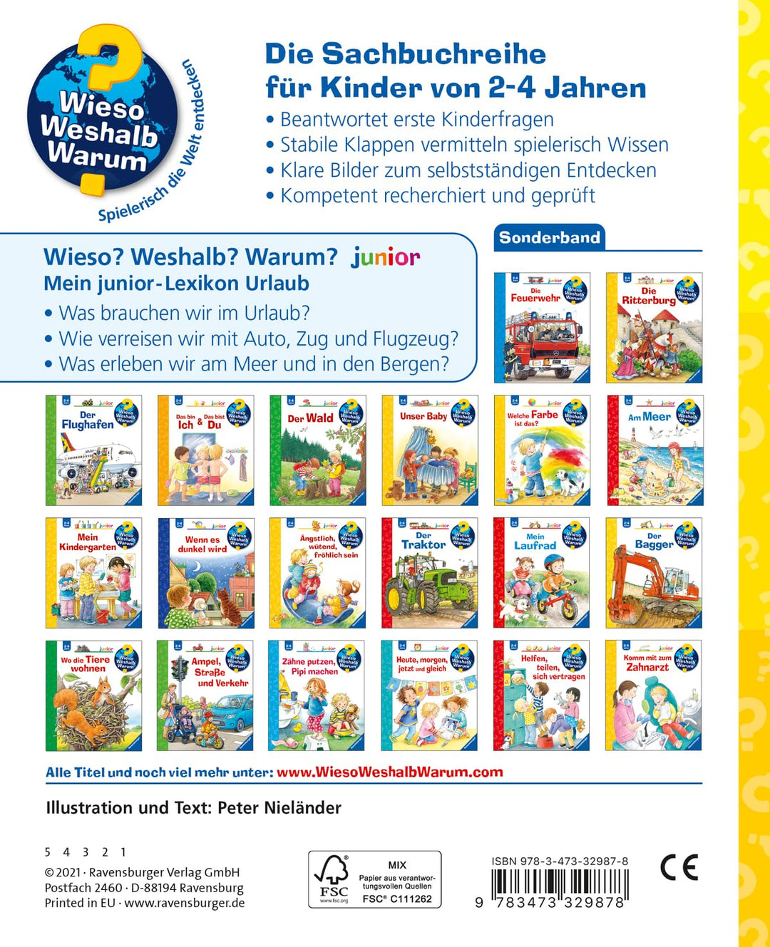 Wieso? Weshalb? Warum? Mein junior-Lexikon: Urlaub (Wieso? Weshalb? Warum? junior), Spiralbindung