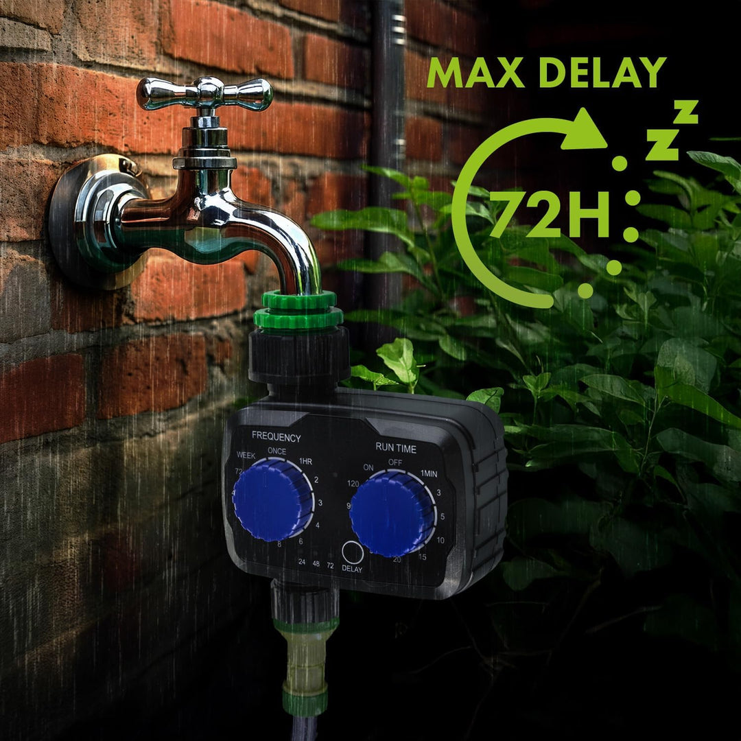 Green Blue Elektronisches Bewässerungssteuergerät | Präzise Steuerung für Gartenbewässerung | Einste
