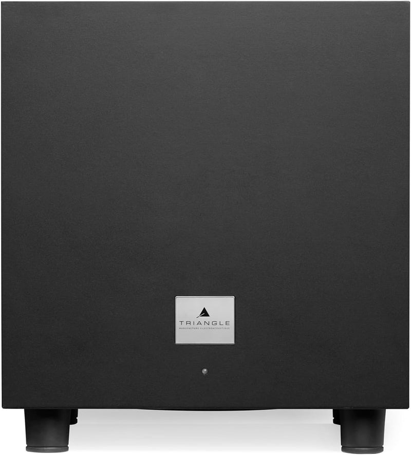 TRIANGLE – Tales 340 Subwoofer mit 200W Verstärker – Bassreflex – 25 cm Lautsprecher – Cinch/LFE-Ein