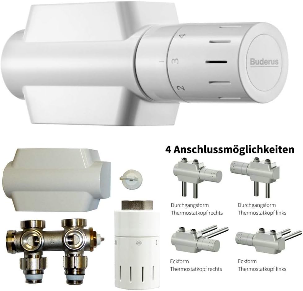 Buderus Ventil-Armaturen Set Multiblock