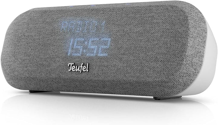 Teufel Radio ONE HiFi-Wecker - Bluetooth Lautsprecher mit DAB+/FM-Radio, Weck-Funktionen, Sleeptimer