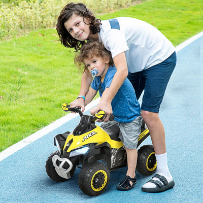 HOMCOM Kinder Rutschauto Tretauto mit Füssen rutschen Kinderauto Kinderfahrzeug für 18-36 Monate Lic