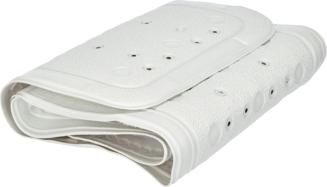 Kleine Wolke Wellness Wanneneinlag, PVC, Weiss, 36x145 cm Weiss, Weiss