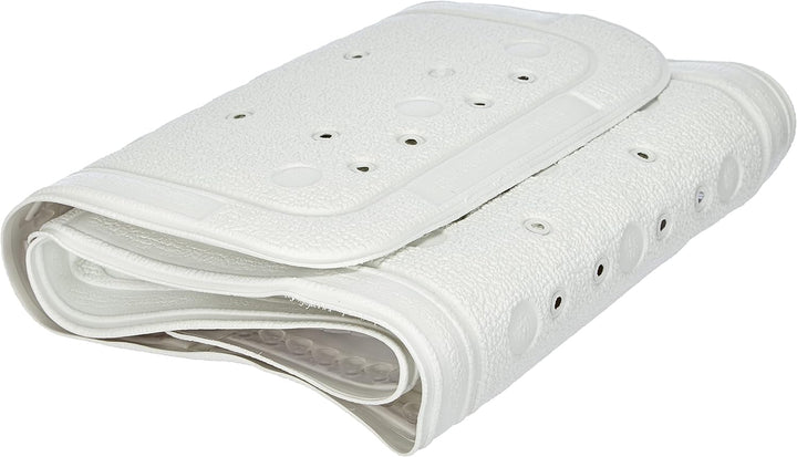 Kleine Wolke Wellness Wanneneinlag, PVC, Weiss, 36x145 cm Weiss, Weiss