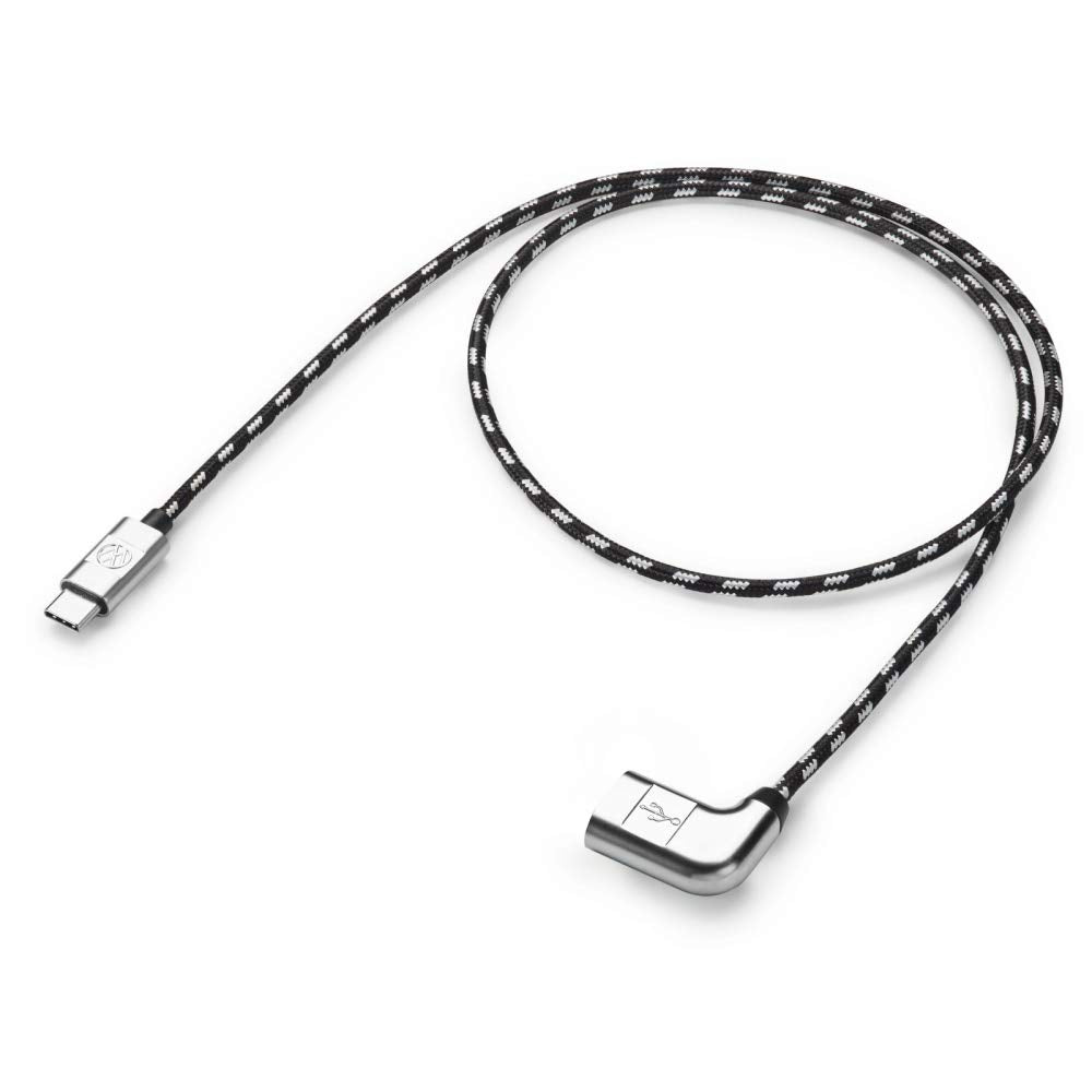 Volkswagen 000051446BD Anschlusskabel Datenkabel Ladekabel USB-C auf USB-A Buchse Adapterkabel Premi