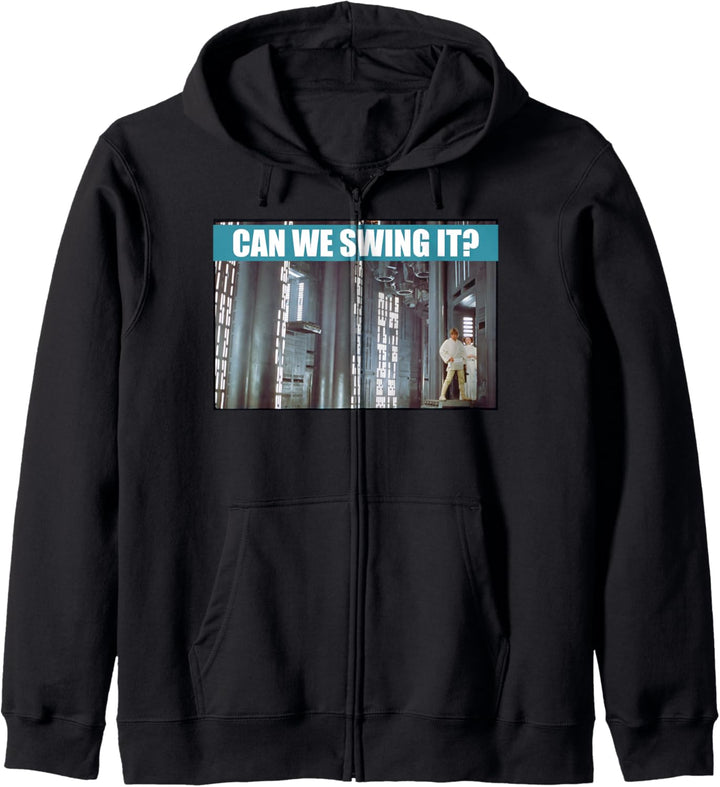 Star Wars Luke & Leia Can We Swing It Kapuzenjacke